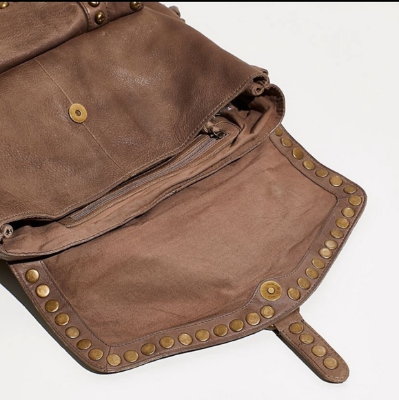 New Free People Sumac Studded Messenger - Picture 3 of 8